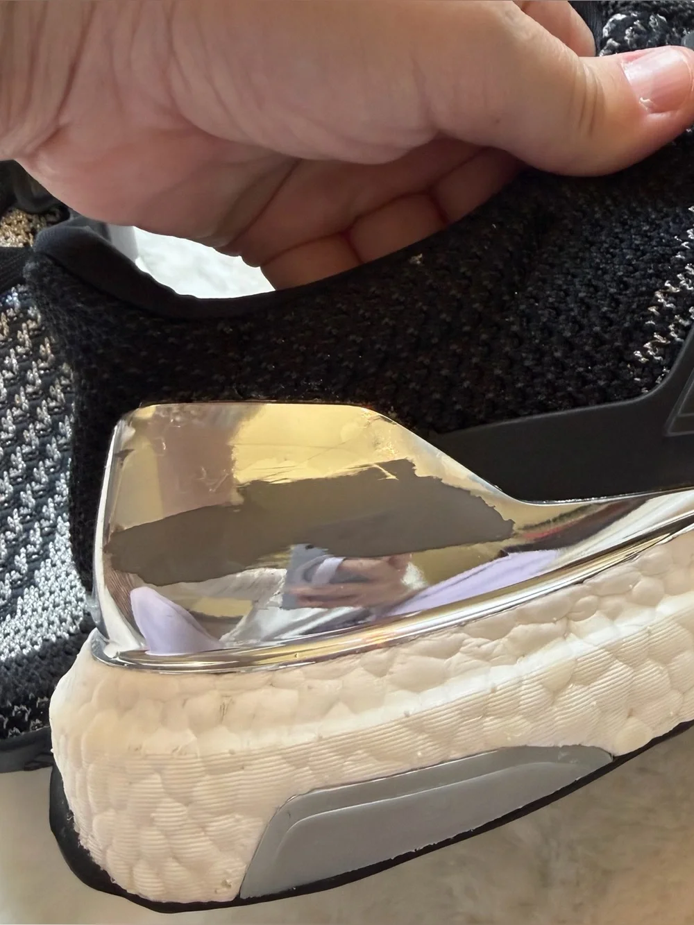 Adidas | GUC - UltraBoost 2.0 Limited Black Reflective - Size 14 - Black/Silver_8
